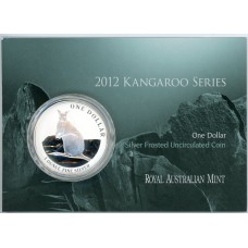2012 $1 Kangaroo Mareeba Rock-Wallaby 1oz 99.9% Silver Specimen