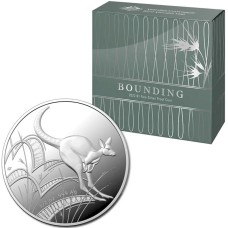 2022 $1 Bounding Kangaroo 99.9% Fine Silver 1/2 oz Proof Coin 2022 $1 Bounding Kangaroo 99.9% Fine Silver 1/2 oz Proof Coin