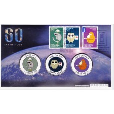 2009 PNC Earth Hour Stamp and Medallion Cover