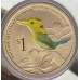 2013 PNC $1 Australian Kingfisher Stamp and Coin Cover