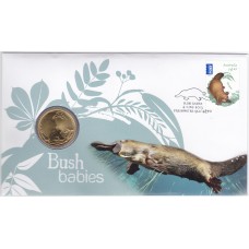 2013 PNC $1 Bush Babies II - Platypus Stamp and Coin Cover