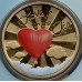 2015 PNC $1 Love is in the Air Stamp and Coin Cover