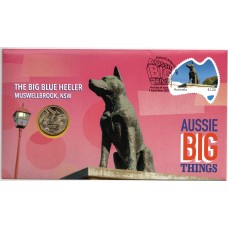 2023 PNC $1 Aussie Big Things The Big Blue Heeler Stamp and Coin Cover