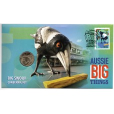 2023 PNC $1 Aussie Big Things The Big Swoop Stamp and Coin Cover
