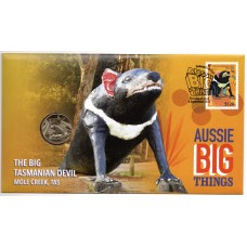 2023 PNC $1 Aussie Big Things The Big Tasmanian Devil Stamp and Coin Cover