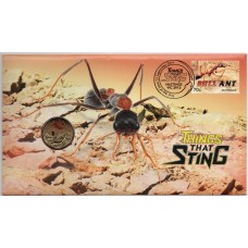 2014 PNC $1 Things That Sting Stamp and Coin Cover