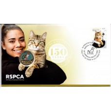 2021 PNC $1 150th anniversary of the (RSPCA) Australia – Cat Coloured Uncirculated coin