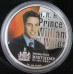 2003 Prince William's 21st 1oz 99.9% Silver Coloured Proof