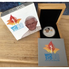 2008 World Youth Day Sydney 1oz 99.9% Silver Proof Coin
