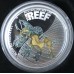 2009 50¢ Australian Sea Life 1/2oz Silver Proof Leafy Sea Dragon