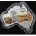 2012 $1 Australian Map Shaped Coin Series - Kookaburra 1oz 99.9% Silver