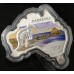 2013 $1 Australian Map Shaped Coin Series Kangaroo 1oz 99.9% Silver
