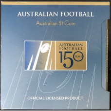2008 $1 Australian Football 150 Years 1858-2008 Presentation Folder
