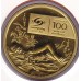 2009 $1 100 Years of Swimming Australia Coin & Card