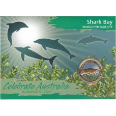 2010 $1 Celebrate Australia World Heritage Site - Shark Bay