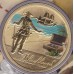 2011 $1 Young Collectors Pirate - Blackbeard Coin & Card