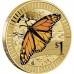 2012 $1 Young Collectors Animal Athletes – Monarch Butterfly Coin & Card