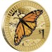 2012 $1 Young Collectors Animal Athletes – Monarch Butterfly Coin & Card