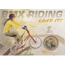 2013 $1 Young Collectors 'Experience It!' – BMX Riding Coin & Card
