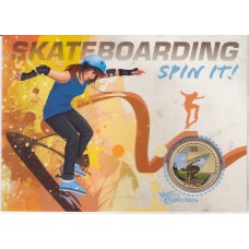 2013 $1 Young Collectors 'Experience It!' – Skateboarding Coin & Card