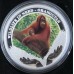 2011 $1 Tuvalu Wildlife in Need - Orangutan 1oz Silver Proof Coin