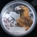 2012 $1 Tuvalu Endangered & Extinct - Tasmanian Wedge-tailed Eagle 1 oz Silver Proof