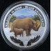 2012 $1 Tuvalu Wildlife in Need - Black Rhinoceros 1oz Silver Proof Coin