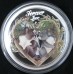 2012 50¢ Tuvalu  Forever Love Pair of Koala's 1/2oz 99.9% Silver Color Proof