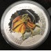 2013 $1 Tuvalu Remarkable Reptiles – Frilled Neck Lizard 1oz Silver Proof
