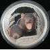 2013 $1 Tuvalu Endangered & Extinct - Tasmanian Devil 1 oz Silver Proof