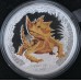 2014 $1 Tuvalu Remarkable Reptiles – Thorny Devil Lizard 1oz Silver Proof