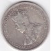 1918 Florin King George V Coat of Arms 92.5% Silver "Very Good"