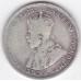 1922 Florin King George V Coat of Arms 92.5% Silver "Very Good"