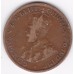 1920 Commonwealth King George V Halfpenny