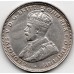 1915 H Shilling King George V Coat of Arms 92.5% Silver Coin