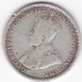 1915 Shilling King George V Coat of Arms 92.5% Silver "Fine"