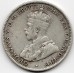 1936 Shilling King George V Coat of Arms 92.5% Silver "Fine"