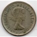 1960 Shilling Queen Elizabeth II Rams Head 50% Silver Coin