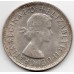 1962 Shilling Queen Elizabeth II Rams Head 50% Silver Coin