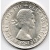 1962 Shilling Queen Elizabeth II Rams Head 50% Silver Coin Uncirculated