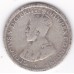 1911 Commonwealth King George V Sixpence 92.5% Silver Coin Good
