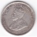 1919 Commonwealth King George V Sixpence 92.5% Silver Coin Fine