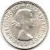 1962 Australia Queen Elizabeth II Threepence 50% Silver Coin