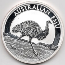 2018 $1 Australian EMU 1oz 99.9% Silver Bullion Coin