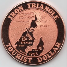 Iron Triangle Pt Augusta 1983, South Australia - Whyalla - Pt Pirie Tourist Dollars